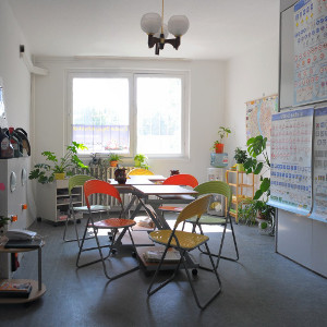 Éjszakai Bagoly Autósiskola tanterem.